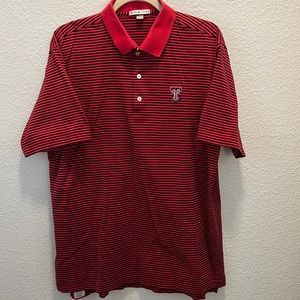 Peter Millar Texas Tech University Polo